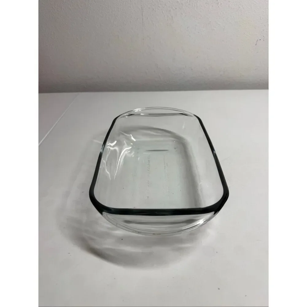 Rectangular Glass Clear Baking Dish1Qt6”x11Oven,Microwave,Dishwashe Made in USA